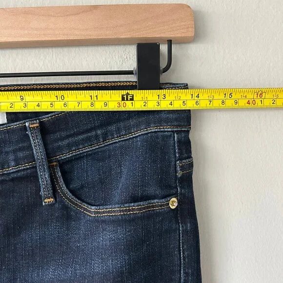 FRAME Le Skinny de Jeanne Dark Wash Denim Skinny Jeans Women’s Size 26 - Picture 9 of 11